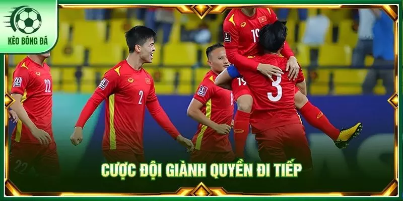 Cược đội giành quyền đi tiếp