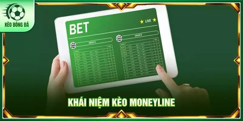 Khái niệm kèo Moneyline