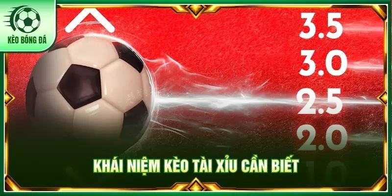 Khái niệm kèo tài xỉu cần biết