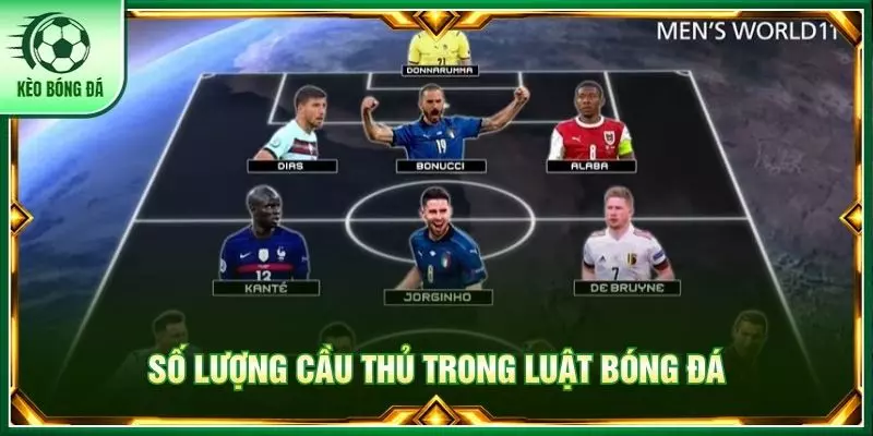Số lượng cầu thủ trong luật bóng đá