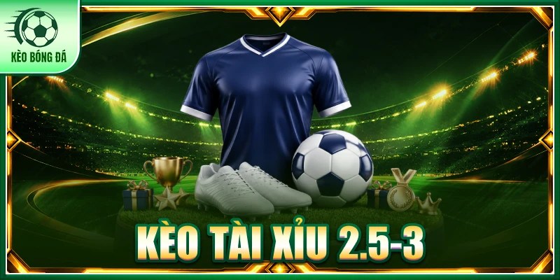 Kèo Tài Xỉu 2.5-3 - Hướng Dẫn Cách Đọc Odds Chuẩn Xác Kèo tài xỉu 2.5-3