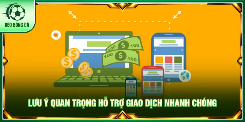 Nguyên tắc cần thực hiện hỗ trợ an toàn cho giao dịch