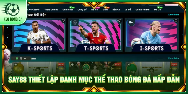 SAY88 - Review Sân Chơi Bóng Đá Hàng Đầu Lĩnh Vực 2026 SAY88 tập trung cải thiện chất lượng dịch vụ giải trí